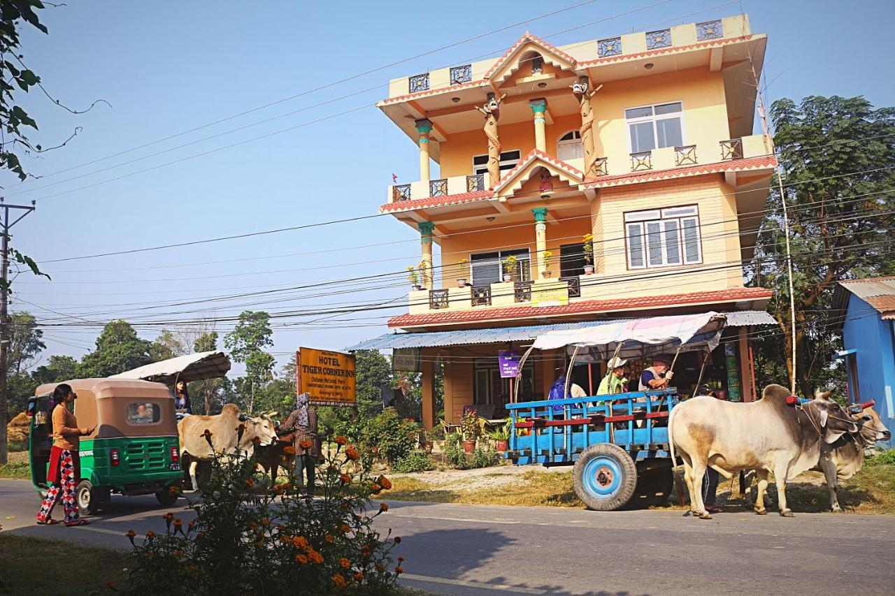 Tiger Corner Inn Homestay Sauraha Exteriér fotografie